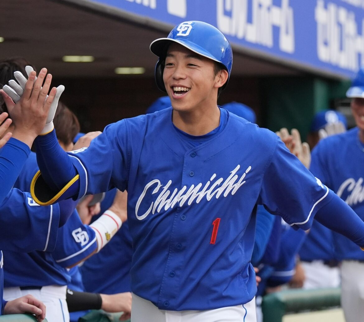 【中日】今季初5連勝で交流戦首位浮上&勝率5割目前！最多14安打8得点 岡林2号3ラン＆石伊5安打 涌井5回4失点3勝目 松山24S（TBS NEWS DIG Powered by JNN）