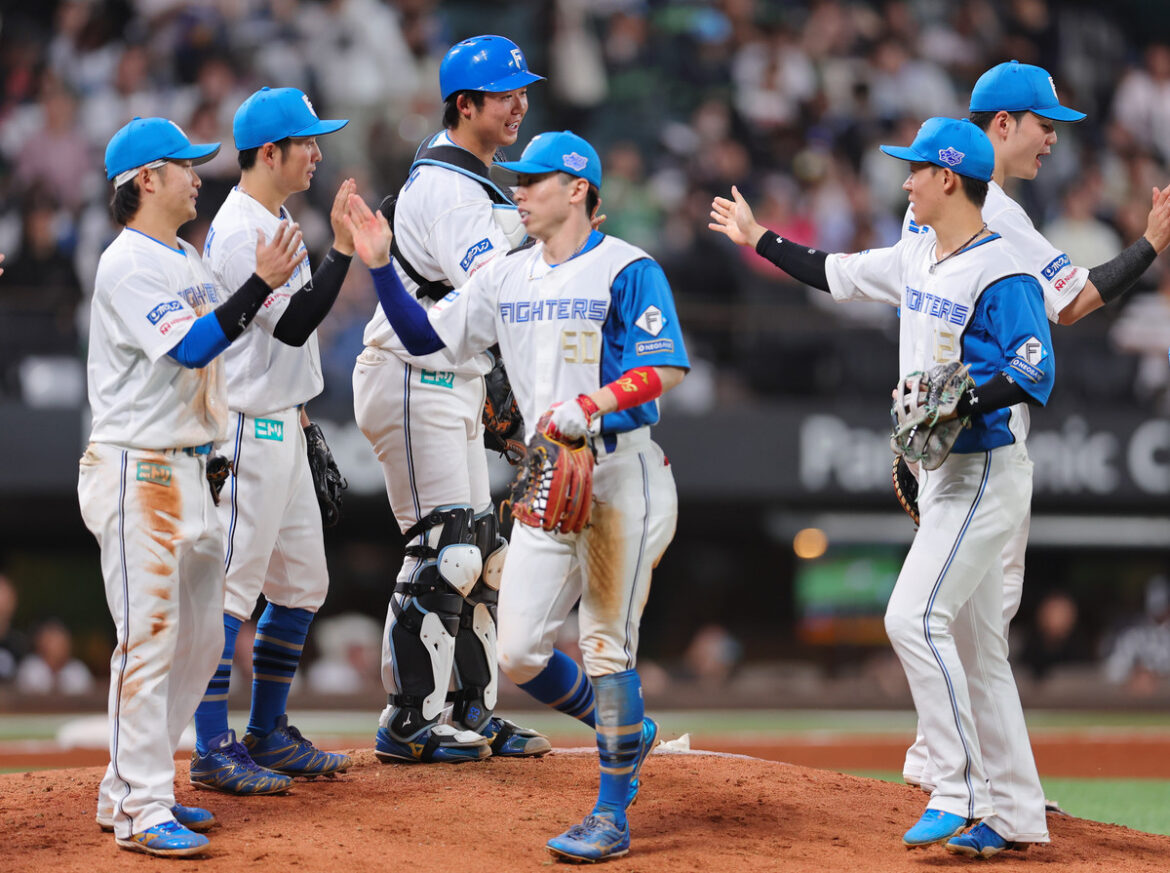 日本ハム3連勝 プロ野球・日本ハム―ヤクルト（時事通信） - Yahoo!ニュース