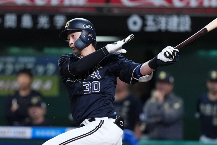 オリックス・廣岡大志【写真：小林靖】