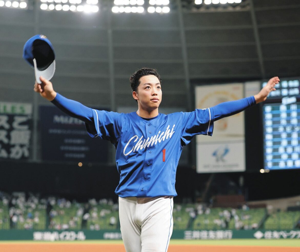 勝利の立役者！中日・岡林勇希、同点＆決勝タイムリー 打率3割に乗せリーグ首位打者 得点圏打率爆上がりも「ほんとたまたま」（中日スポーツ） - Yahoo!ニュース - Yahoo!ニュース
