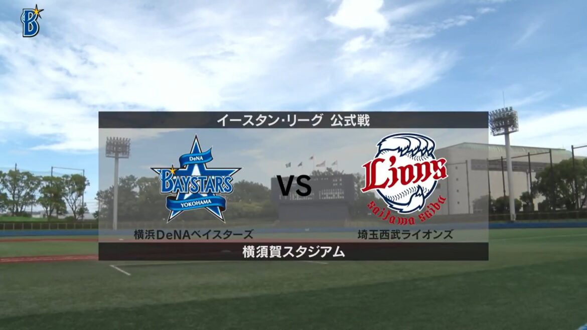 【イースタン・リーグ】6月15日(日) DeNA vs 西武　DeNAの先発は平良! 西武の先発はボー!（イージースポーツ）