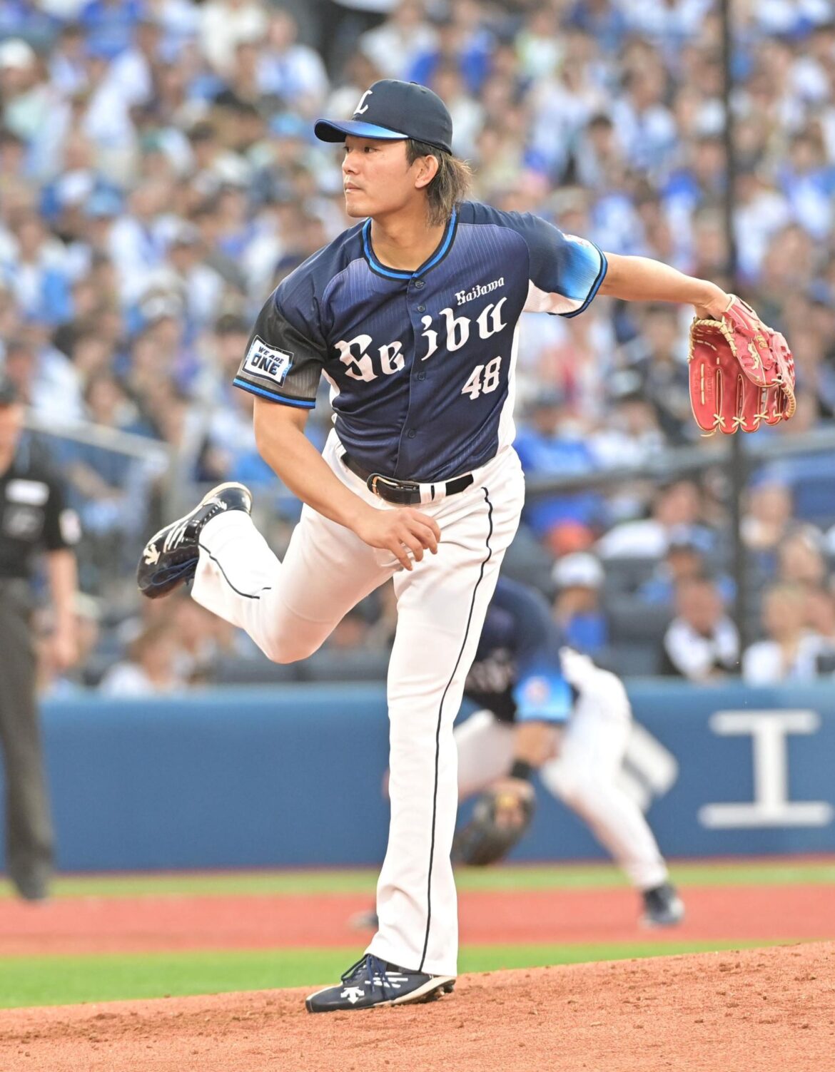 西武・今井が掟破りのソード・セレブレーション ＤｅＮＡ・バウアーのお株を奪う 七回に牧から空振り三振（デイリースポーツ） - Yahoo!ニュース - Yahoo!ニュース