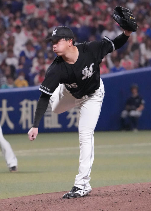 【ロッテ】田中晴也が今季最短5回途中3失点で降板「自分の有利なカウントで勝負できなかった」 – nikkansports.com ロッテ田中晴也(2025年6月7日撮影)