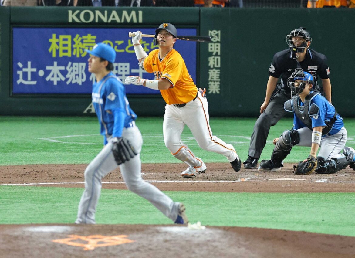 巨人 球団23年ぶりノーノーを大城卓三弾で阻止するも交流戦負け越し決定 今季最少1安打（スポニチアネックス） - Yahoo!ニュース - Yahoo!ニュース