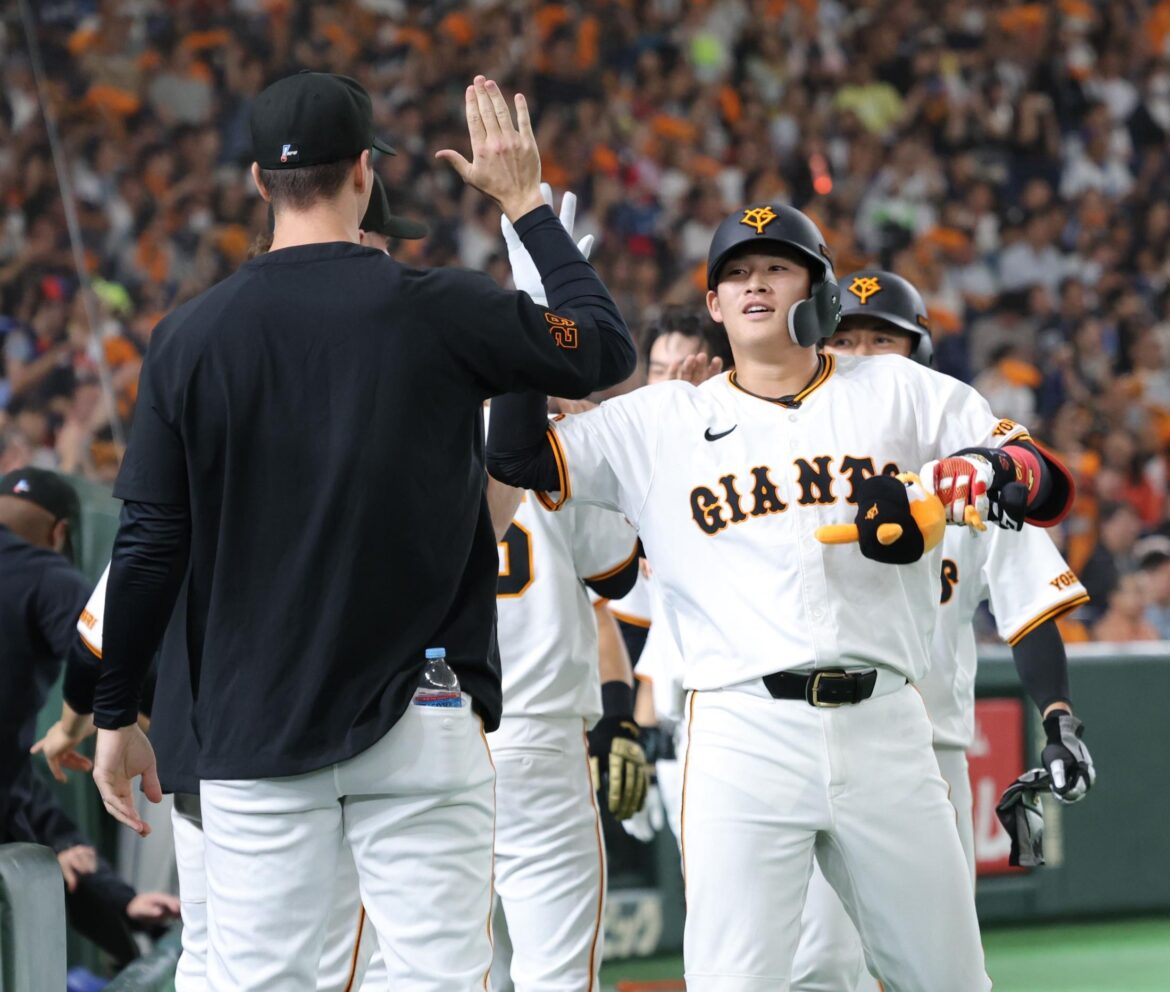 巨人逆転！若手選手の猛攻で一挙５得点 代打・増田陸が値千金の５号３ラン（デイリースポーツ） - Yahoo!ニュース - Yahoo!ニュース