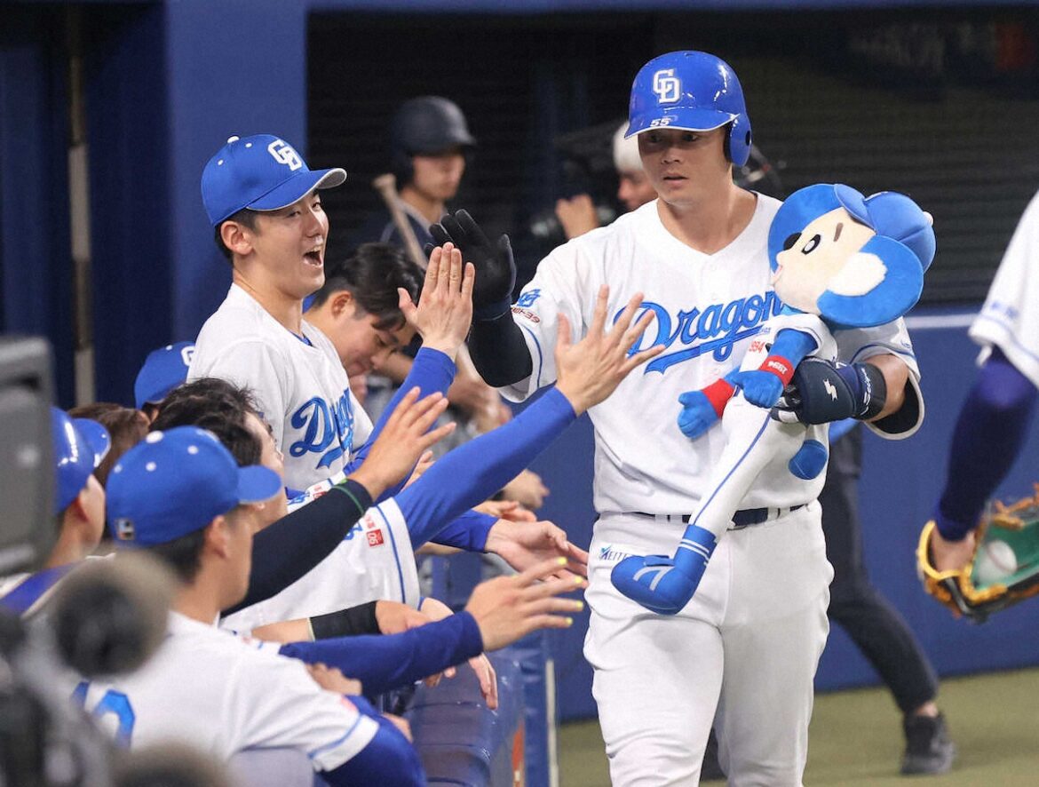 中日・細川成也が故障から復帰後初アーチ 6回に約2カ月ぶりの3号ソロ 「これを続けたい」（スポニチアネックス） - Yahoo!ニュース - Yahoo!ニュース