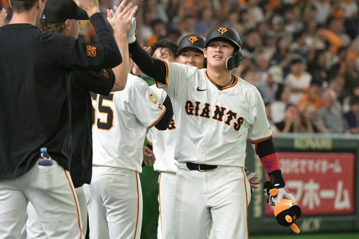 【巨人】増田陸が７回に逆転３ラン放つ！ 〝師匠〟の坂本勇人は目に涙を浮かべる（東スポWEB） - Yahoo!ニュース - Yahoo!ニュース
