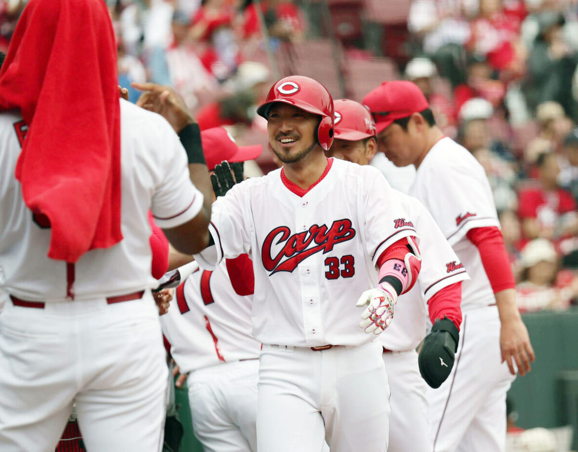 【広島】交流戦20年ぶり1試合4発!カープ坊や50周年記念日に快勝 マツダ4発は新井政権初(スポーツ報知) – Yahoo!ニュース – Yahoo!ニュース 【広島】交流戦20年ぶり1試合4発!カープ坊や50周年記念日に快勝 マツダ4発は新井政権初(スポーツ報知) - Yahoo!ニュース - Yahoo!ニュース