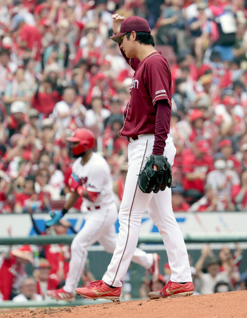 【楽天】「申し訳ない」“緊急先発”の内星龍が２回４失点に反省（スポーツ報知） - Yahoo!ニュース