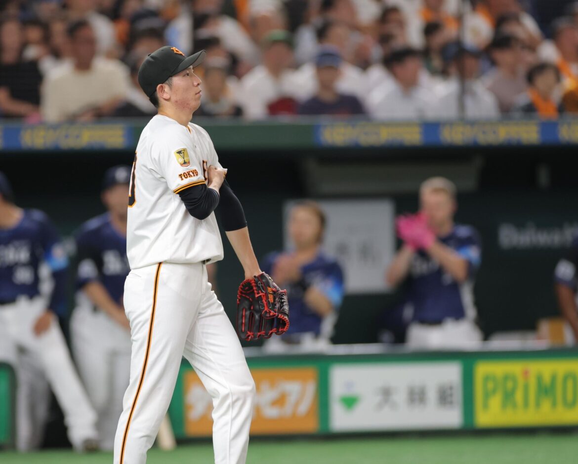 巨人が零敗で4位後退 連勝が2で止まり再び貯金ゼロに 先発・戸郷は5回3失点で6敗目、4四死球と制球が定まらず(デイリースポーツ) – Yahoo!ニュース – Yahoo!ニュース 巨人が零敗で4位後退 連勝が2で止まり再び貯金ゼロに 先発・戸郷は5回3失点で6敗目、4四死球と制球が定まらず(デイリースポーツ) - Yahoo!ニュース - Yahoo!ニュース
