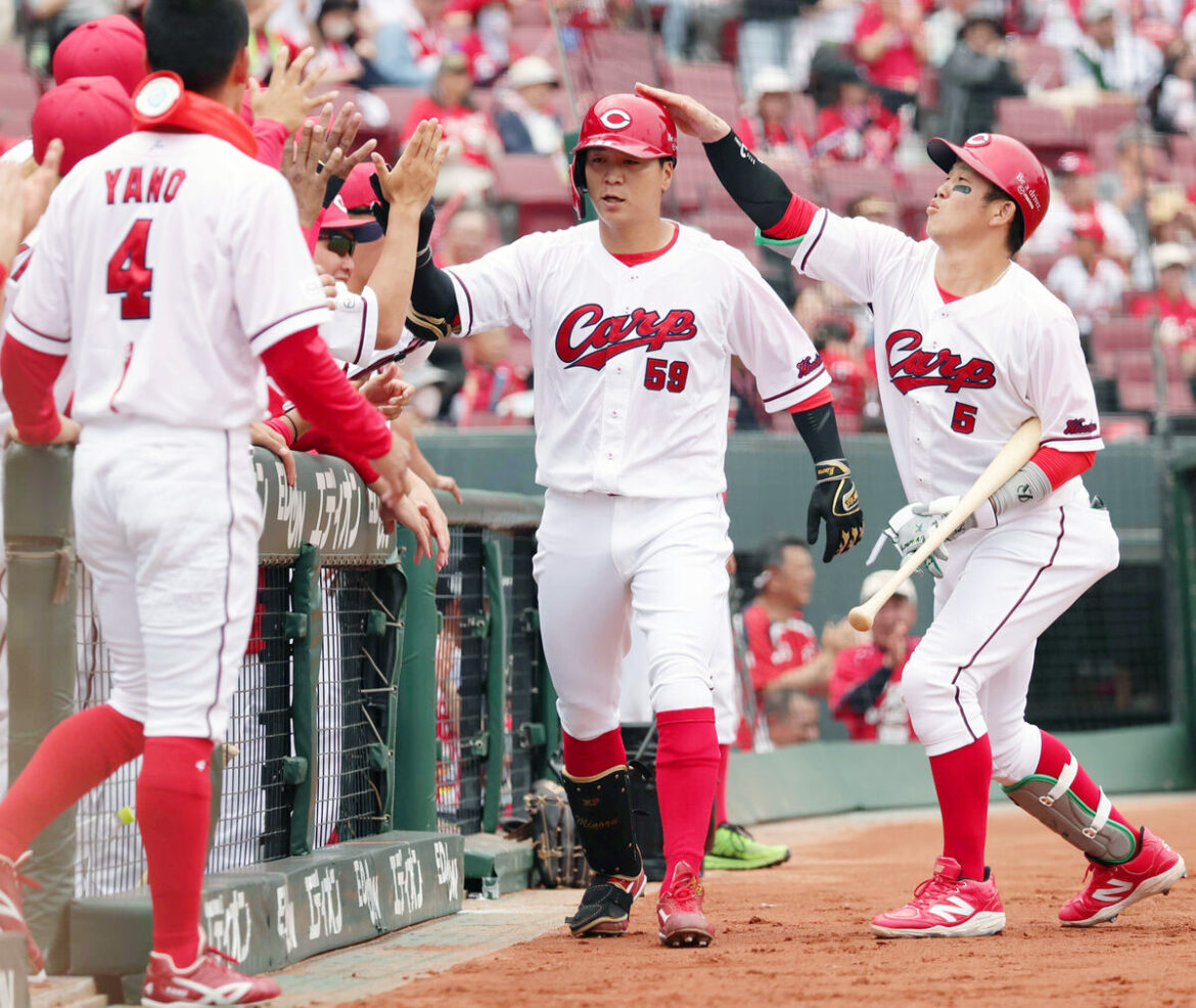 【広島】「カープ坊や」誕生50周年に新井政権初の4発乱れ打ち(スポーツ報知) – Yahoo!ニュース 【広島】「カープ坊や」誕生50周年に新井政権初の4発乱れ打ち(スポーツ報知) - Yahoo!ニュース