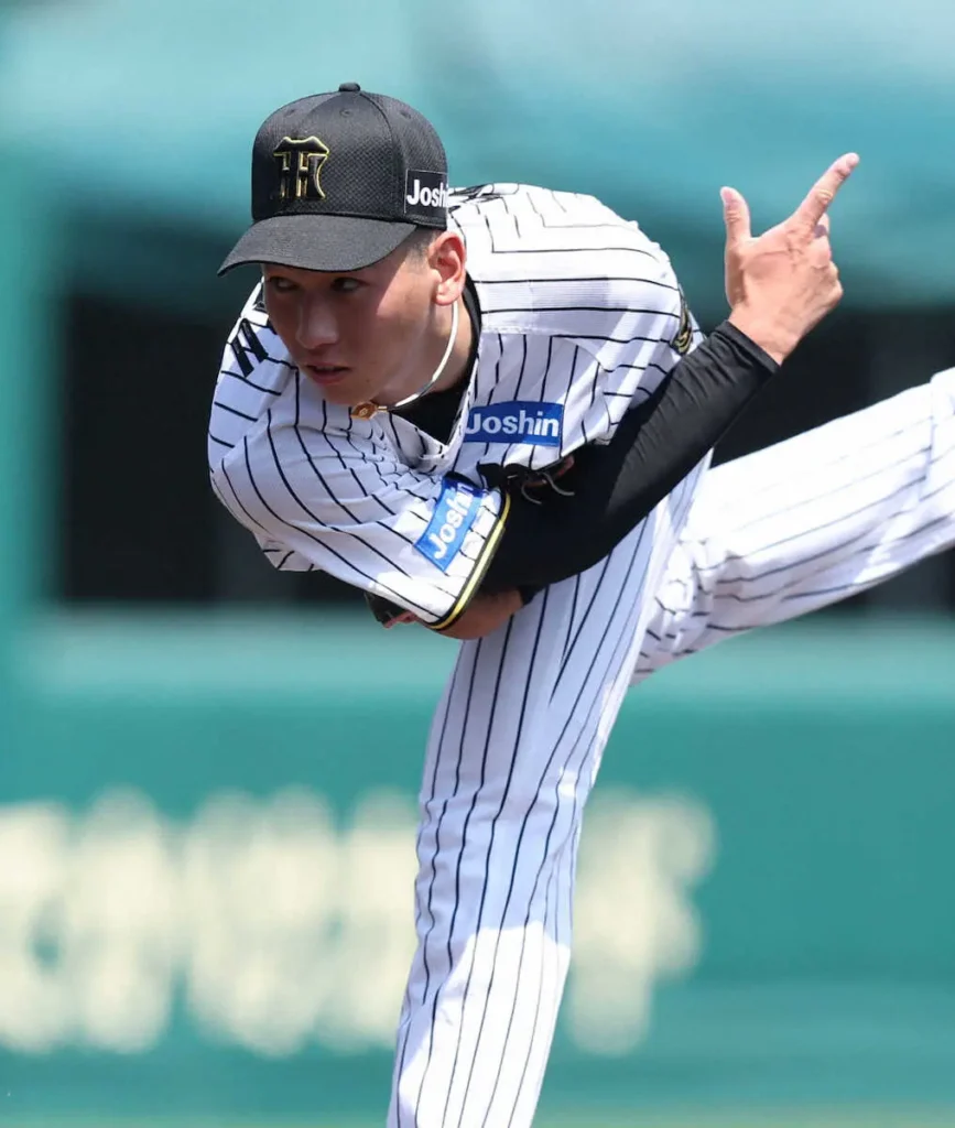 阪神・今朝丸　まるで村上！ふと気づいた特長の「真っスラ」を武器にすくすく成長　“食トレ”で肉体改造も - スポニチ Sponichi Annex 野球