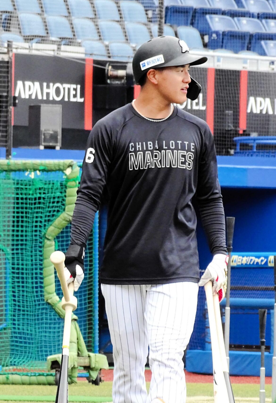 ロッテのドラ１西川に新兵器 トレーニングバットで新打法「意識づけ」 最下位からの逆襲キーマンに（デイリースポーツ） - Yahoo!ニュース - Yahoo!ニュース