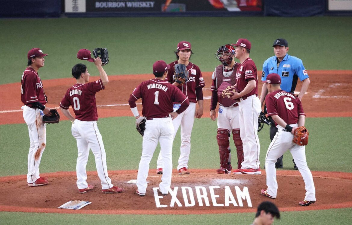 楽天・早川が4回1/3で8失点…後頭部に「ボール直撃失策」の不運も（スポニチアネックス） - Yahoo!ニュース - Yahoo!ニュース