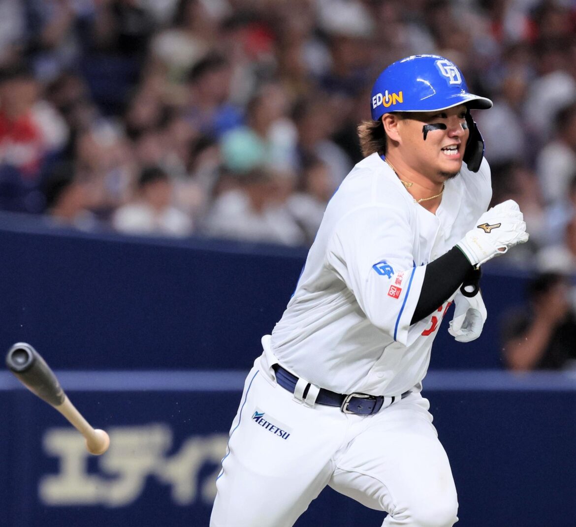 【中日】逆転勝ち 2連勝で借金4！佐藤龍世がⅤ打 3回2死無走者からの逆転劇 大野5回2失点3勝目 橋本が牽制で危機脱す 松山は28S（TBS NEWS DIG Powered by JNN）