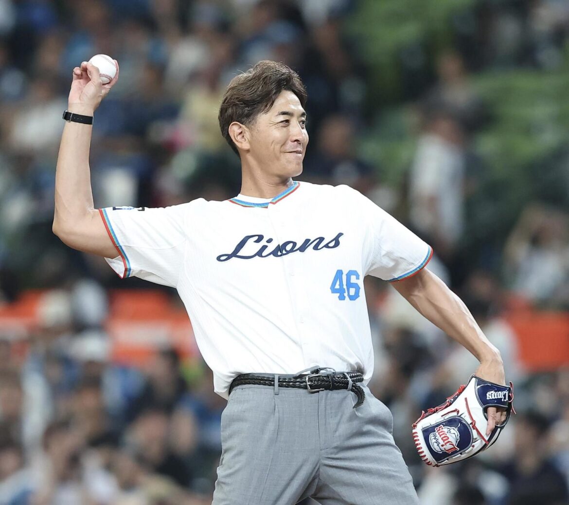 【西武】球界史上初のクソデカネックレス装着始球式は見送りもG．G．佐藤氏の登場に大きな拍手（日刊スポーツ） - Yahoo!ニュース - Yahoo!ニュース