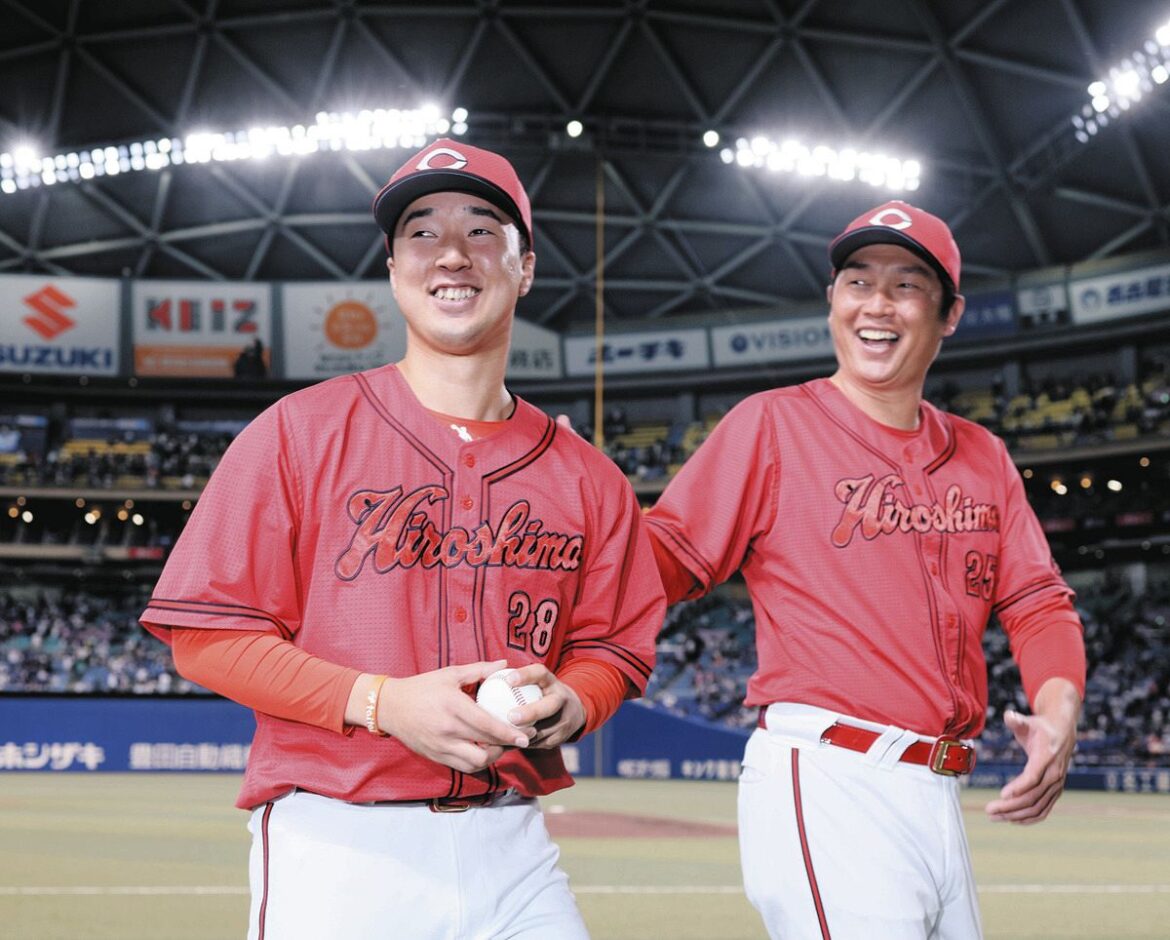 広島ドラフト2位ルーキー・佐藤柳之介、デビュー戦でプロ初勝利！新井監督「期待はしていたけど、期待のはるか上」中日打線に6イニング2安打無失点（中日スポーツ） - Yahoo!ニュース - Yahoo!ニュース