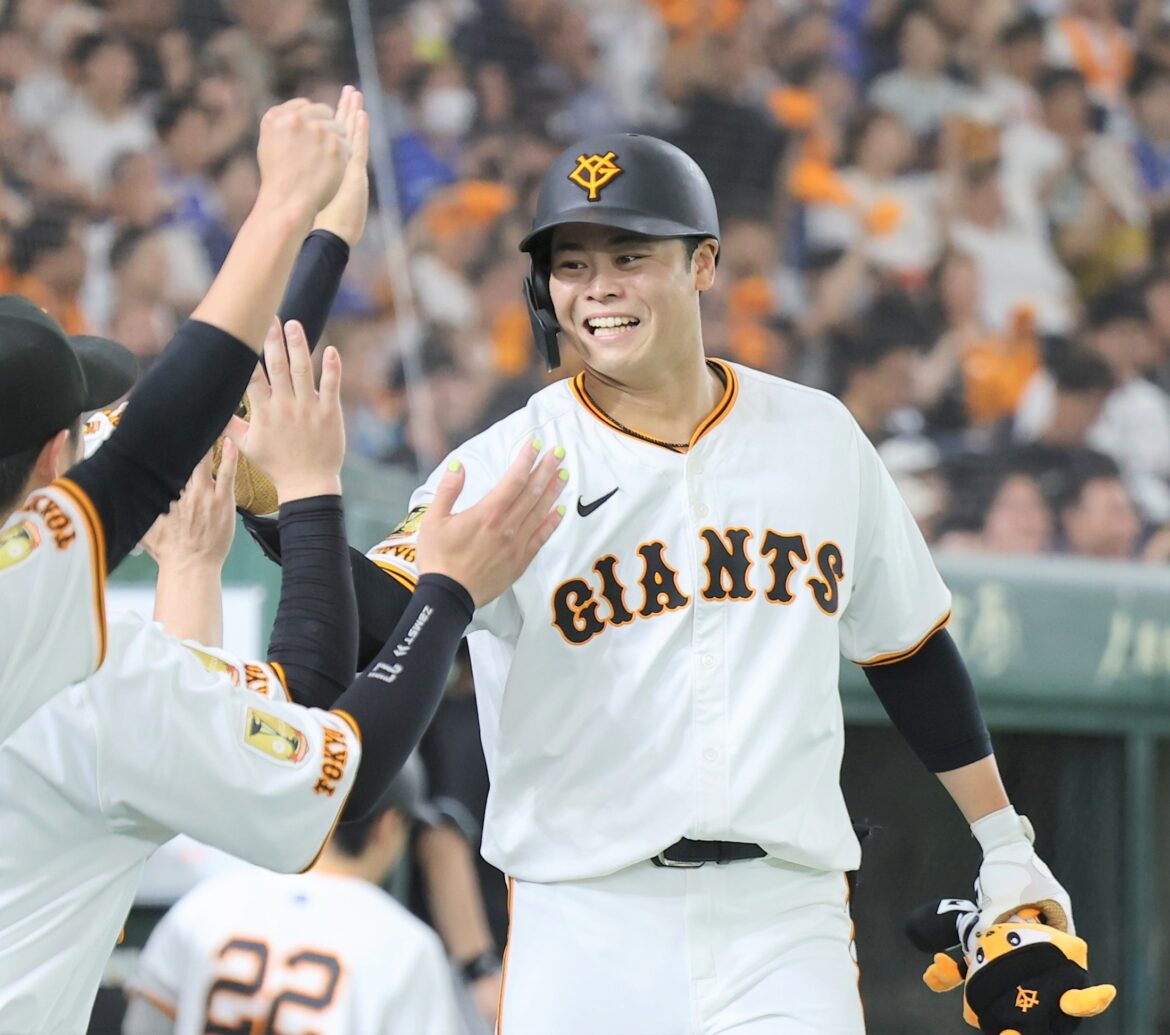 【巨人】DeNAに同一カード3試合連続完封勝利！中山のプロ初アーチがV弾に 赤星7回途中3安打無失点で自己最多6勝目 大勢は1回0封（TBS NEWS DIG Powered by JNN）