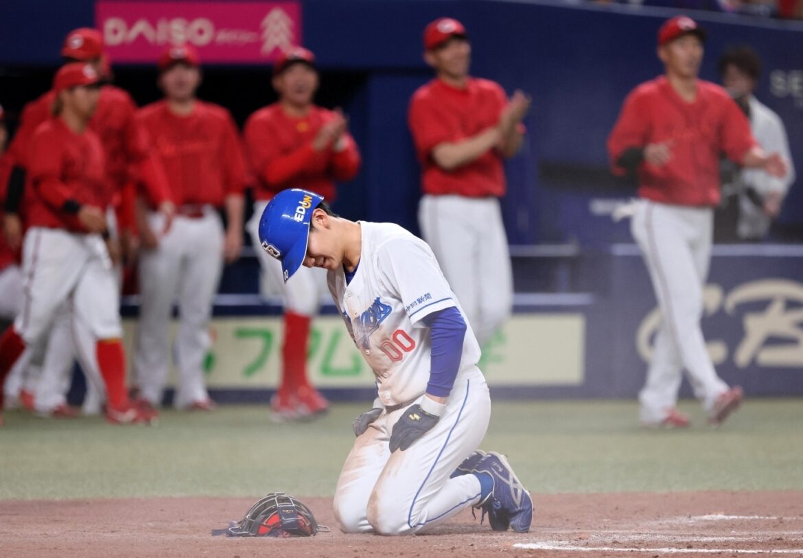 「まさかすぎたわ！」９回裏に奇襲も本盗失敗→ゲームセットの幕切れにネット騒然！「え？終わり？」「ハーンは冷静だったね」（THE DIGEST） - Yahoo!ニュース - Yahoo!ニュース