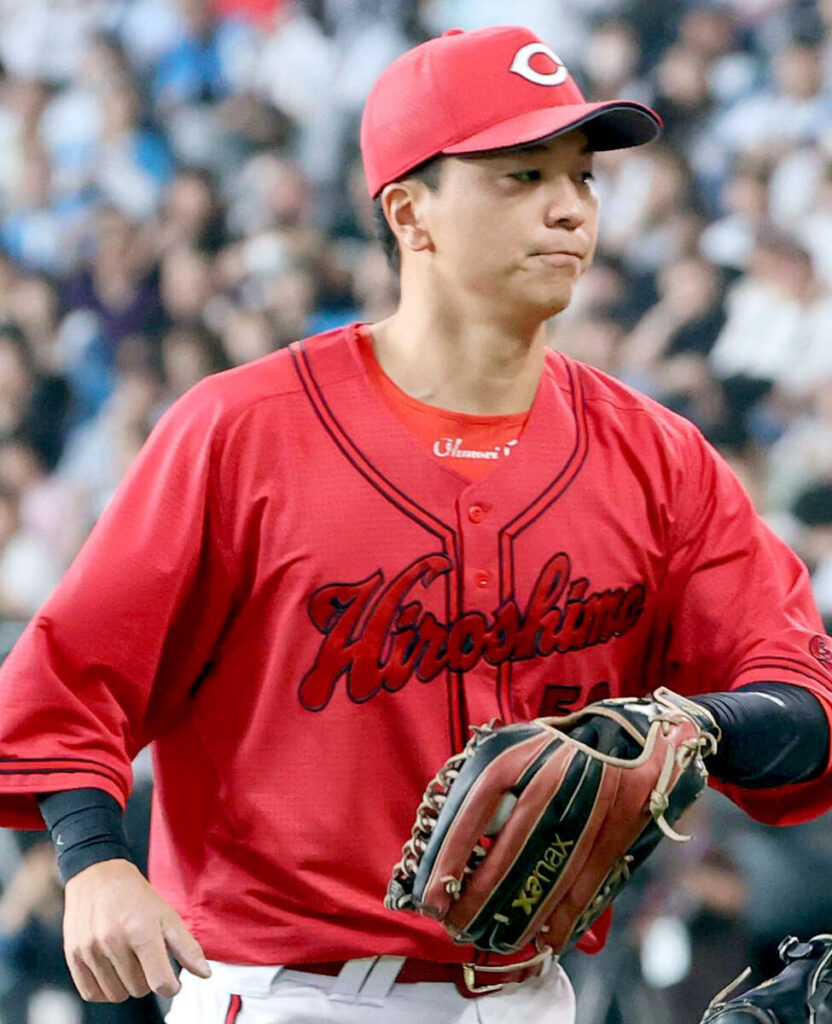 【広島】途中出場の大盛穂が大ファインプレー 佐藤柳之介の初勝利の権利守る（スポーツ報知） - Yahoo!ニュース - Yahoo!ニュース