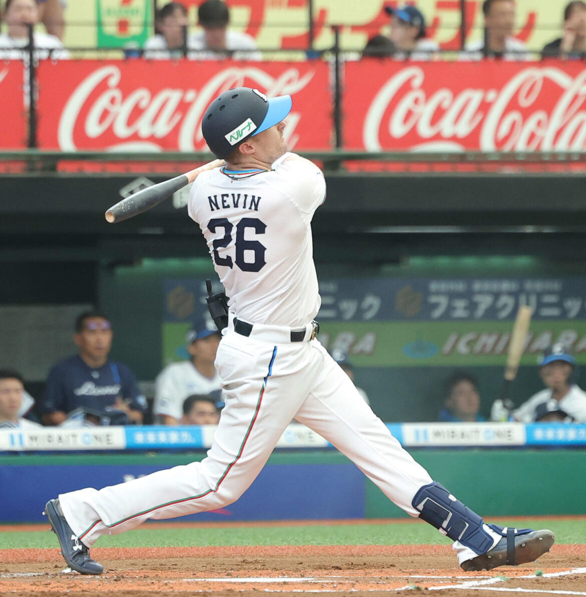 【西武】ネビンが先制弾含むチーム全安打の来日後初１戦４安打「甘いボールを見逃さずにいけた」（日刊スポーツ） - Yahoo!ニュース - Yahoo!ニュース