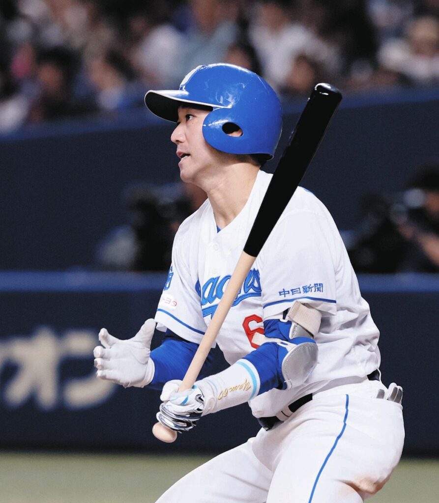 中日・山本泰寛、2戦連続マルチ安打 「ボールの見え方がすごくいい」リーグ戦再開後9打数5安打に手応え（中日スポーツ） - Yahoo!ニュース - Yahoo!ニュース
