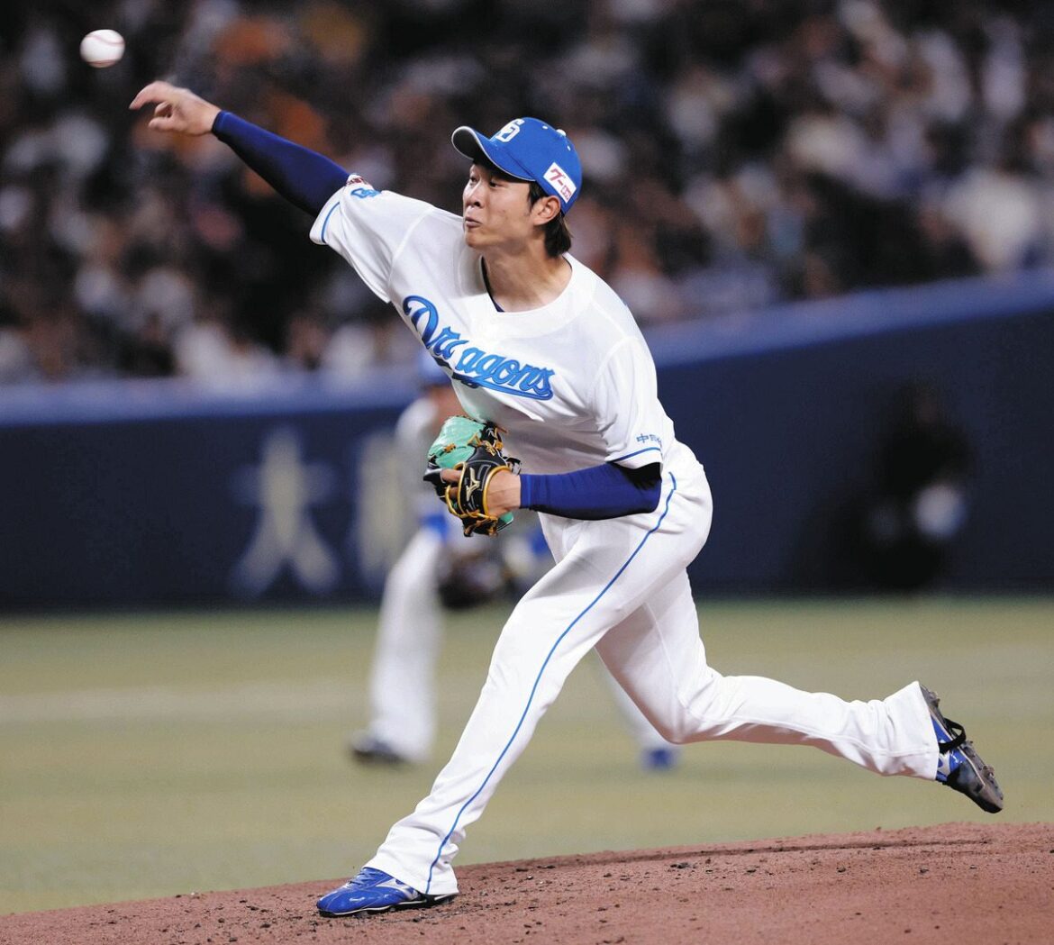 巨人戦に先発した高橋宏