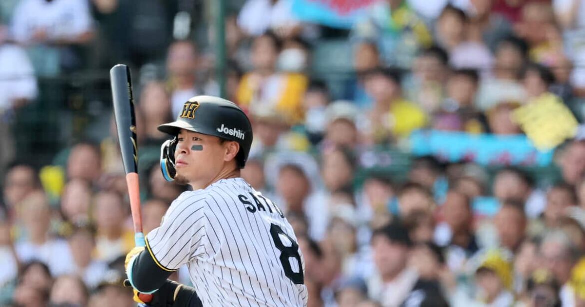 阪神、佐藤輝明の二塁打が敵失誘い1点差に - サンスポ