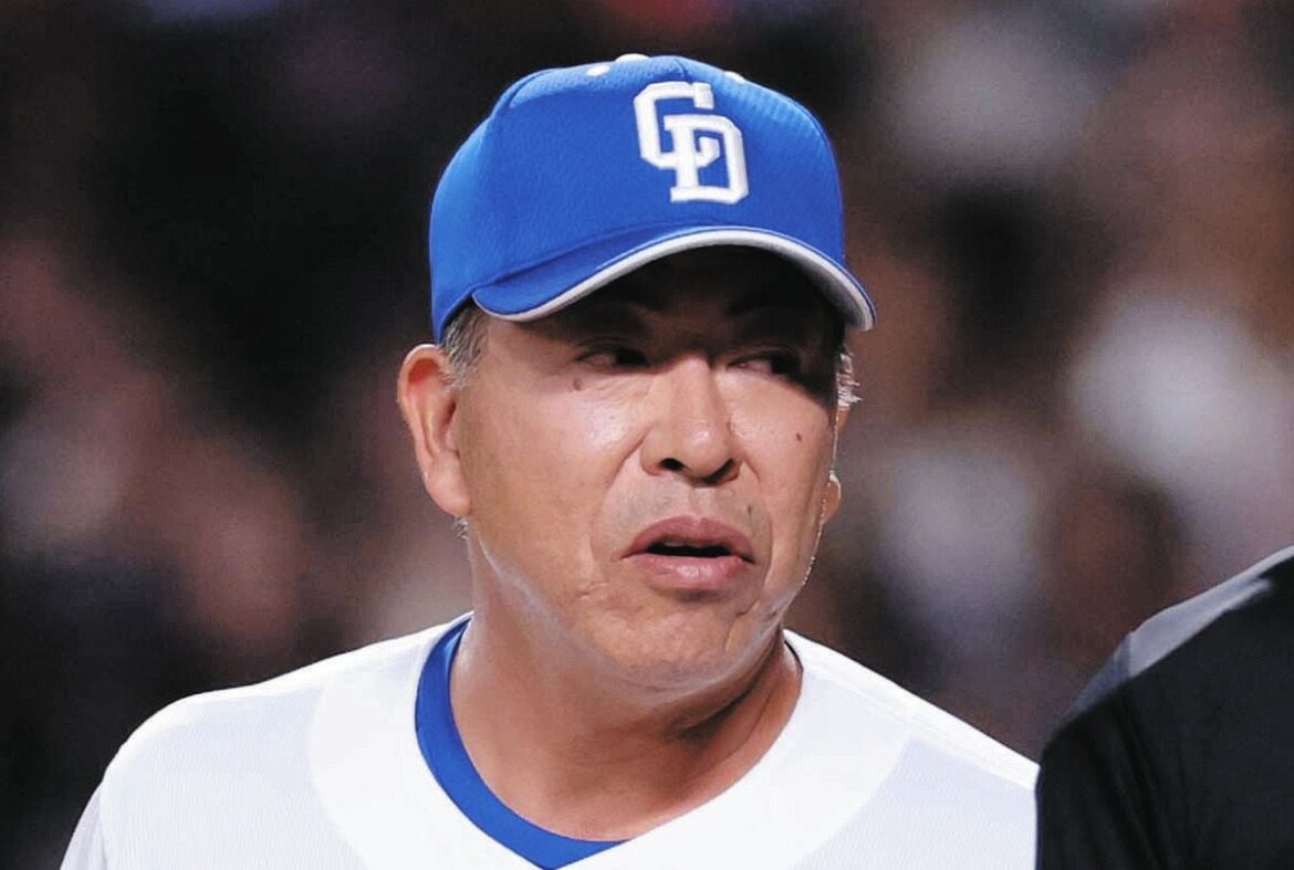 中日・井上監督