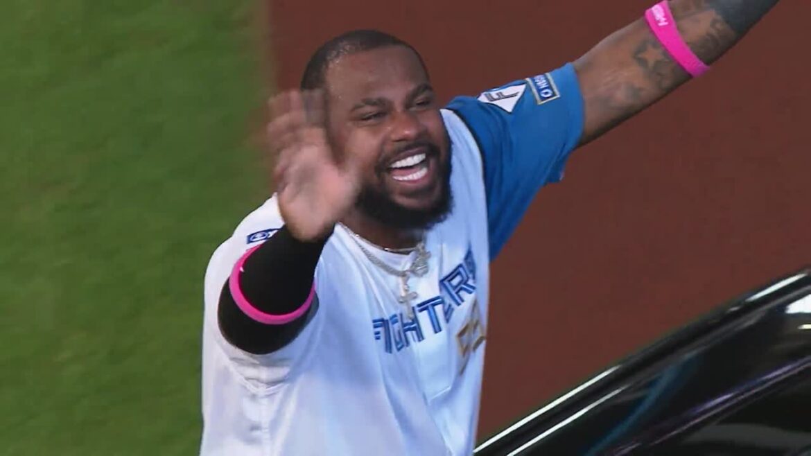 北海道日本ハムファイターズ・レイエス選手©パーソル パ・リーグTV