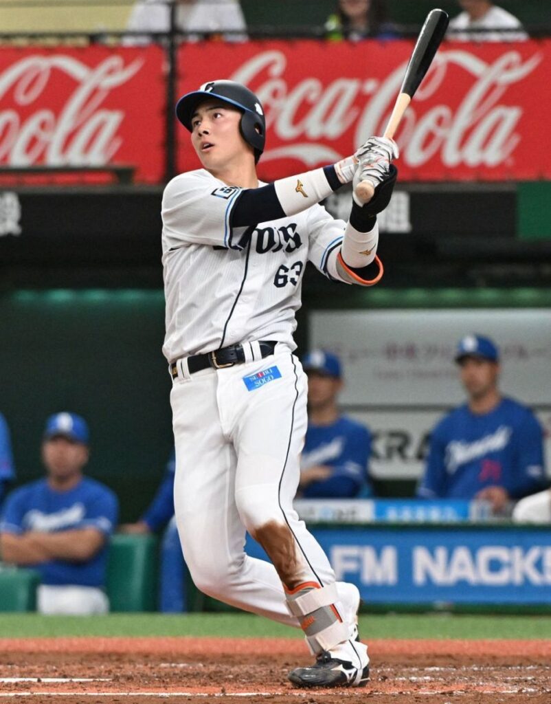 侍ジャパンの同世代から勝利呼ぶ豪快弾 西武・長谷川信哉の一発がチームの交流戦1号「自信につながる」：「おっ！」でつながる地元密着のスポーツ応援メディア 西スポWEB OTTO! - 西スポWEB OTTO!
