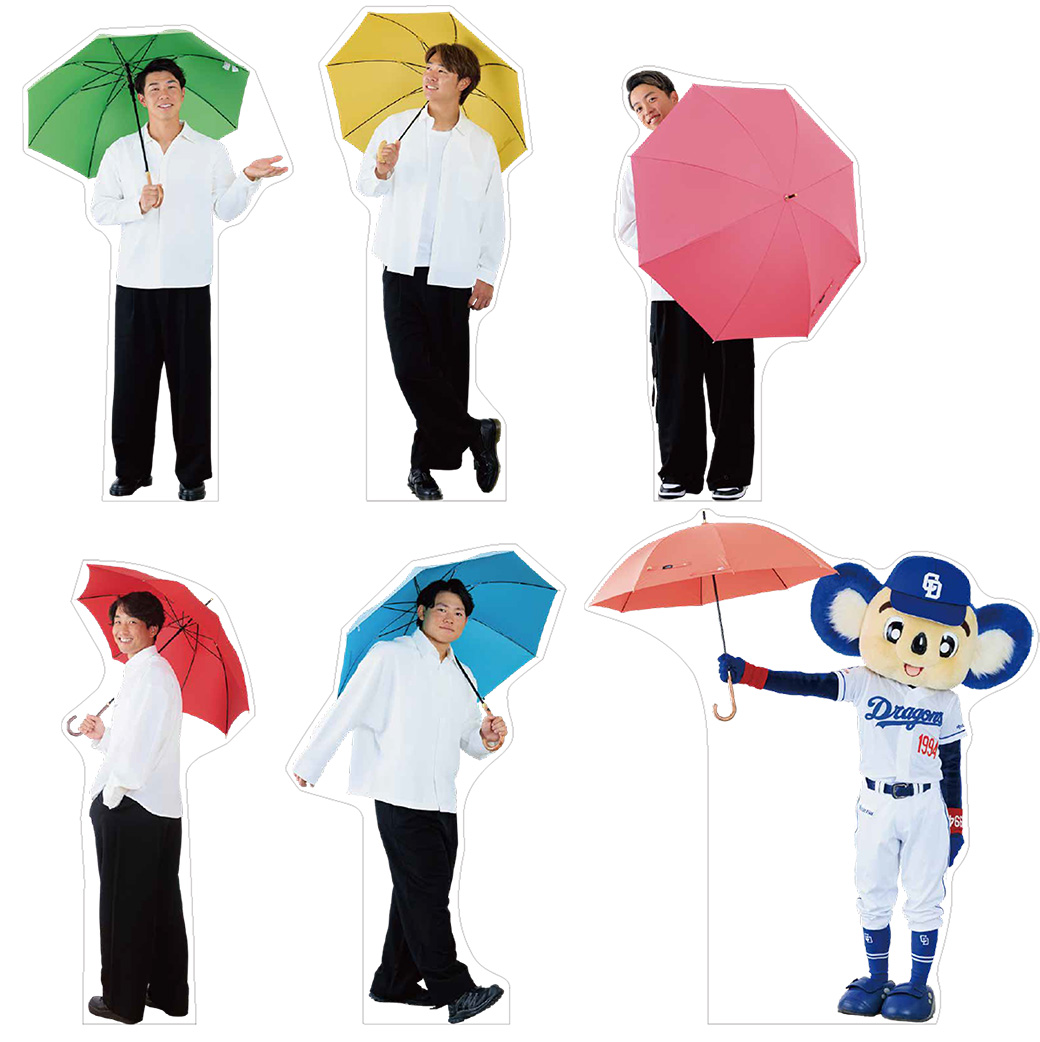 推しメン選手等身大パネル・集合パネル