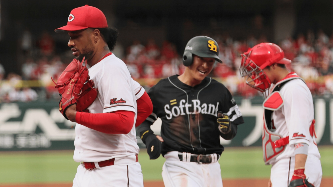 投手陣総崩れワースト16失点、長谷部銀次「力不足」　6月19日ソフトバンク戦　 - 中国新聞デジタル