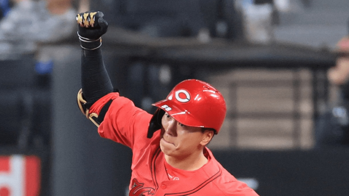 大盛穂に勢い　一発に好走塁　6月13日日本ハム戦 - 中国新聞デジタル