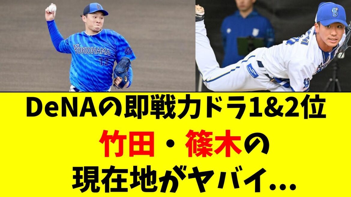 【DeNA】ドラ1竹田・ドラ2篠木の最新の状況がヤバイ