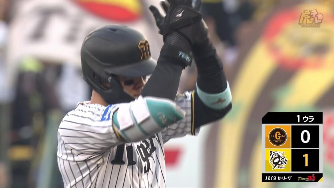 【技あり】1回裏 #佐藤輝明 選手のライト線先制タイムリーツーベースヒット！【2025/7/1Ｔ－Ｇ】