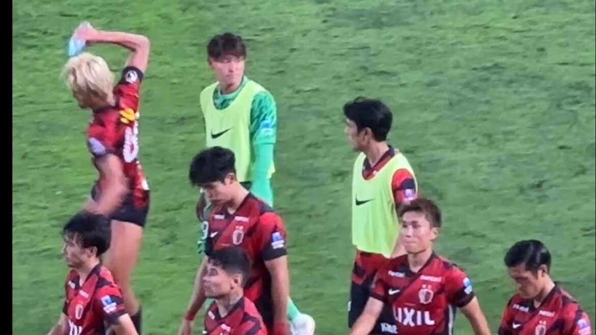 試合後、揉めてるマツと優磨