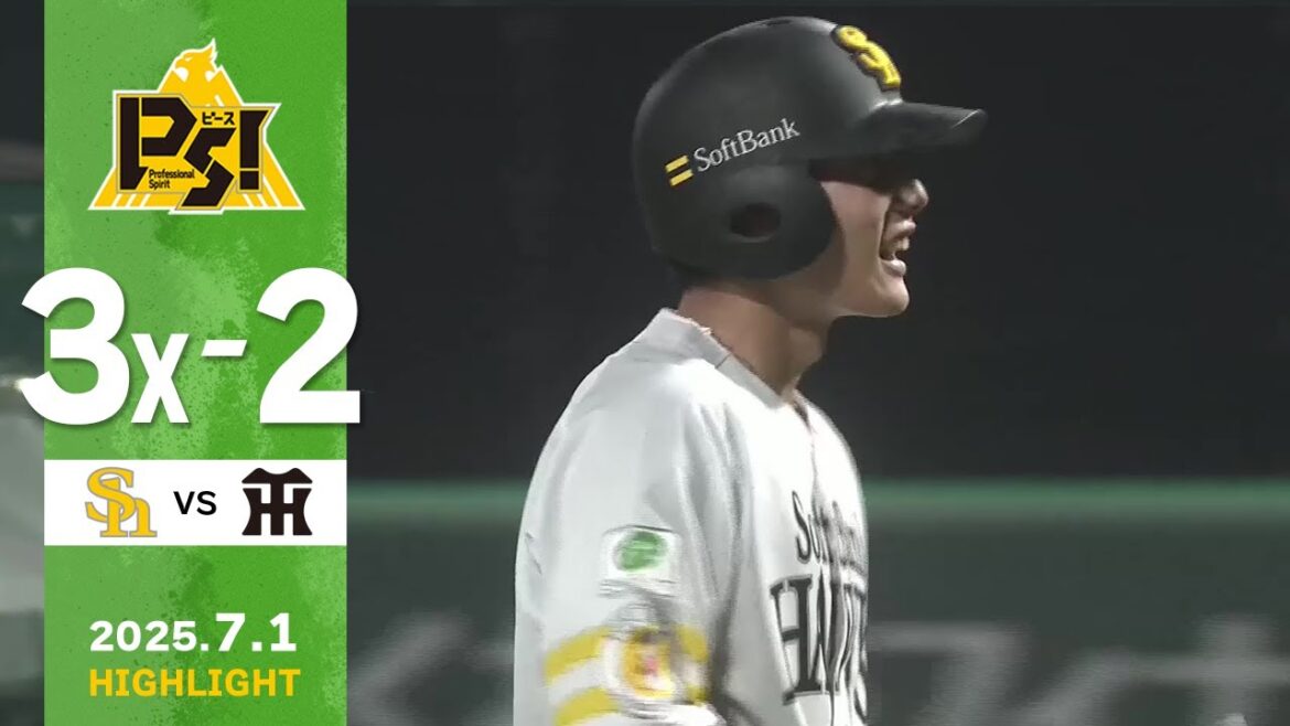 【2軍戦ハイライト】7月1日 vs阪神