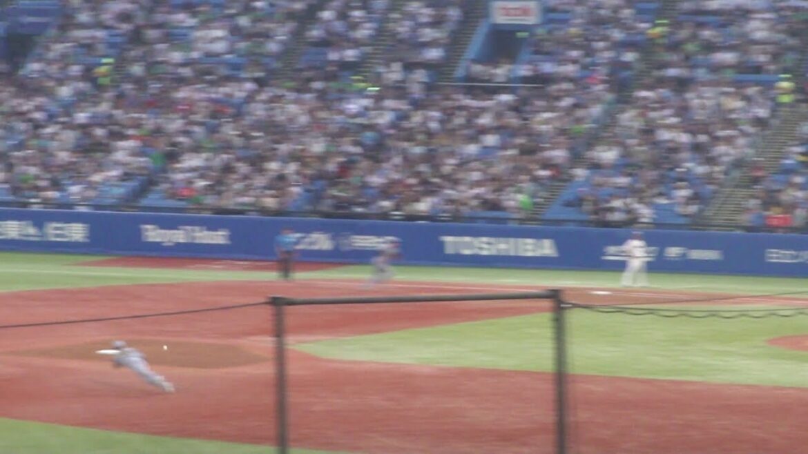 阪神 小幡竜平 ファインプレー　ヤクルト vs 阪神　2025年6月27日(金) 神宮球場