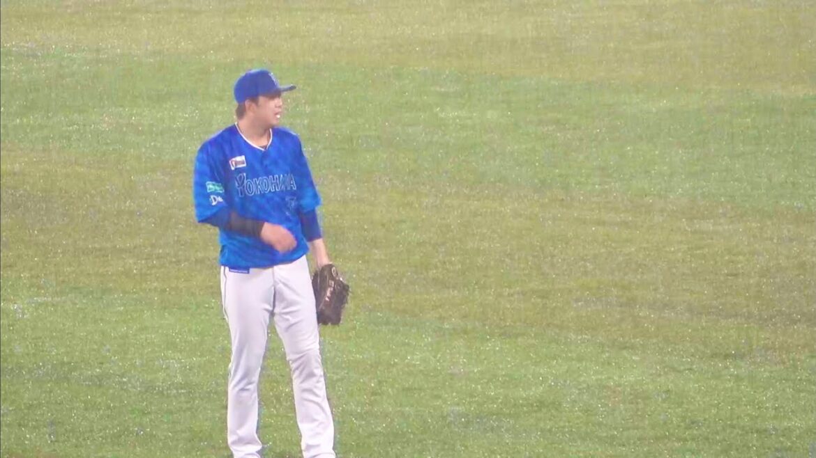 楠本、雨やばいって言ってる？！ 横浜DeNAベイスターズ 2024/4/24