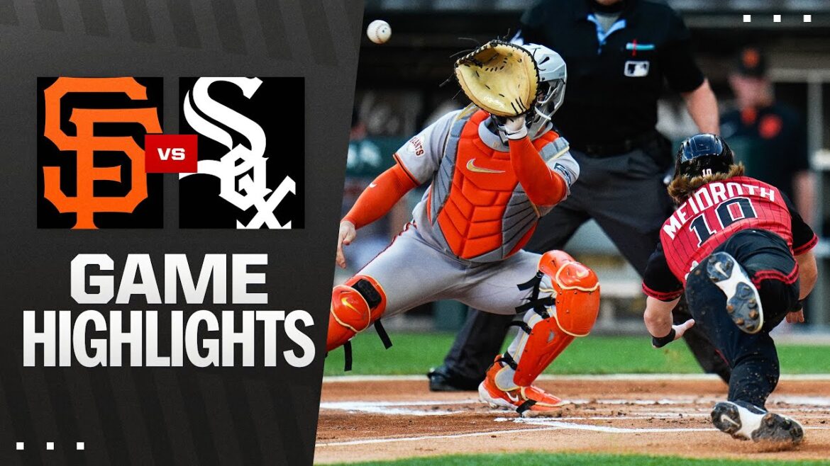 Giants vs. White Sox Game Highlights (6/27/25) | MLB Highlights