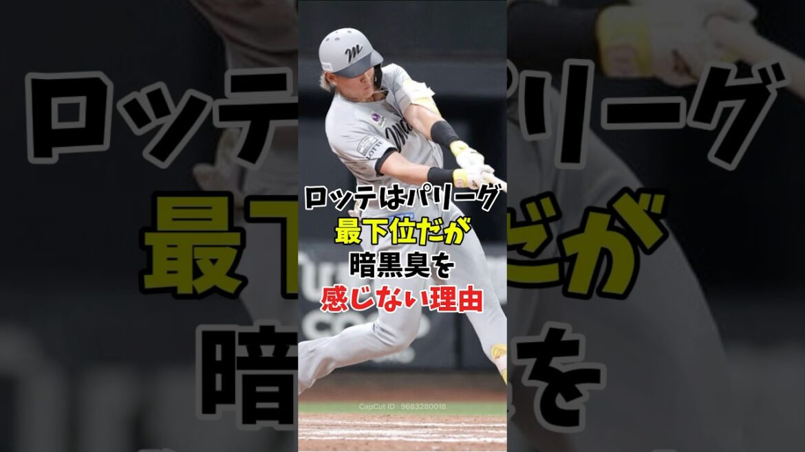 【プロ野球】パリーグ最下位なのにロッテから暗黒臭を感じない件