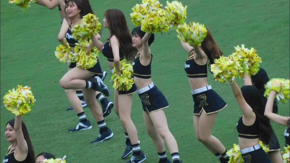 【今日から新ユニフォーム】セカンドユニフォームで登場のタイガースガールズ