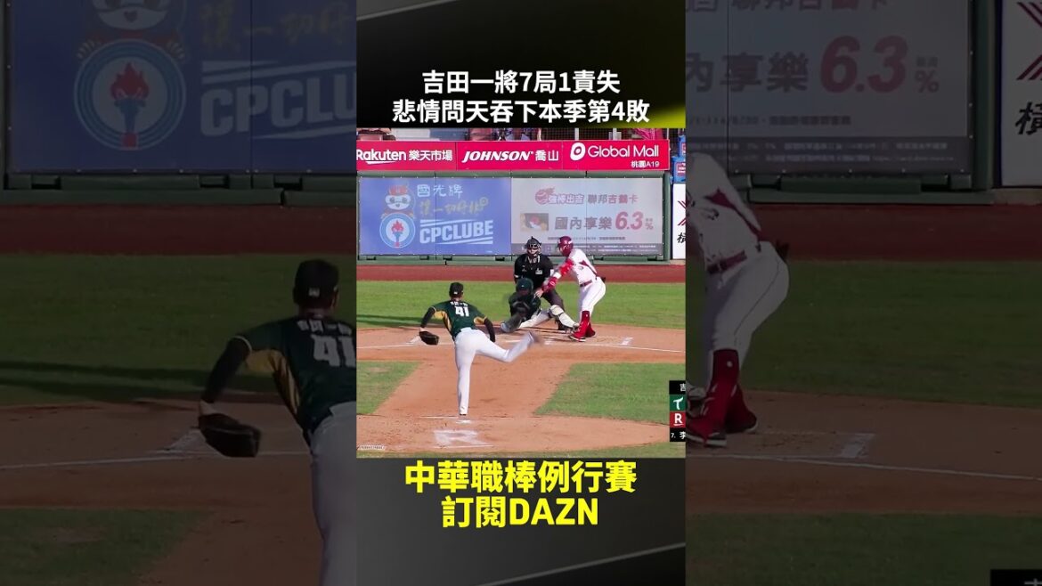 【中職】#吉田一將 7局1責失,悲情問天吞下本季第4敗 2025.06.22 樂天桃猿 vs 台鋼雄鷹 【中職】#吉田一將 7局1責失,悲情問天吞下本季第4敗 2025.06.22 樂天桃猿 vs 台鋼雄鷹