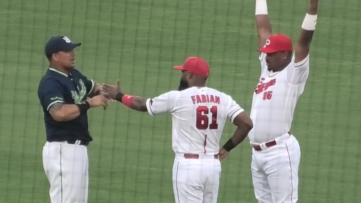 ファビアン、モンテロ、オスナで仲良く談笑！広島東洋カープvs東京ヤクルトスワローズ 2025年7月2日