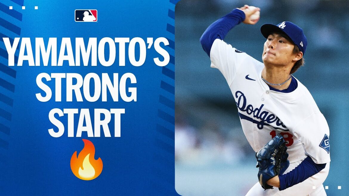 Yoshinobu Yamamoto strikes out 8 over 7 STRONG innings | 山本由伸 の圧巻パフォーマンス