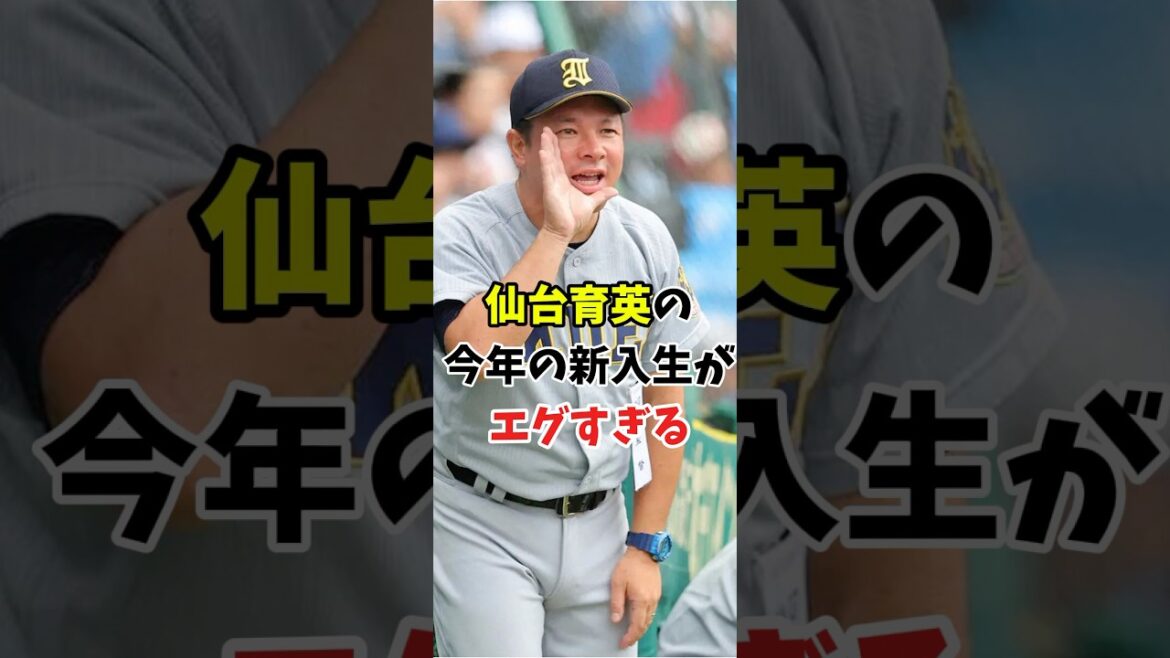 【中学野球 進路】仙台育英の新入生は大阪桐蔭以上でエグすぎる件【2025】 【中学野球 進路】仙台育英の新入生は大阪桐蔭以上でエグすぎる件【2025】