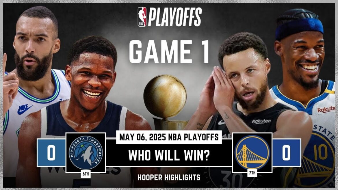 Golden State Warriors vs Minnesota Timberwolves Full Game 1 Highlights | May 6 | 2025 NBA Playoffs