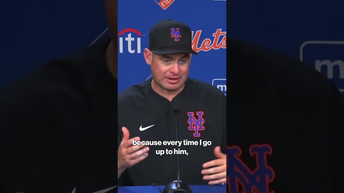 Carlos Mendoza moved Brandon Nimmo back to leadoff, slid Lindor behind him and it paid off #shorts