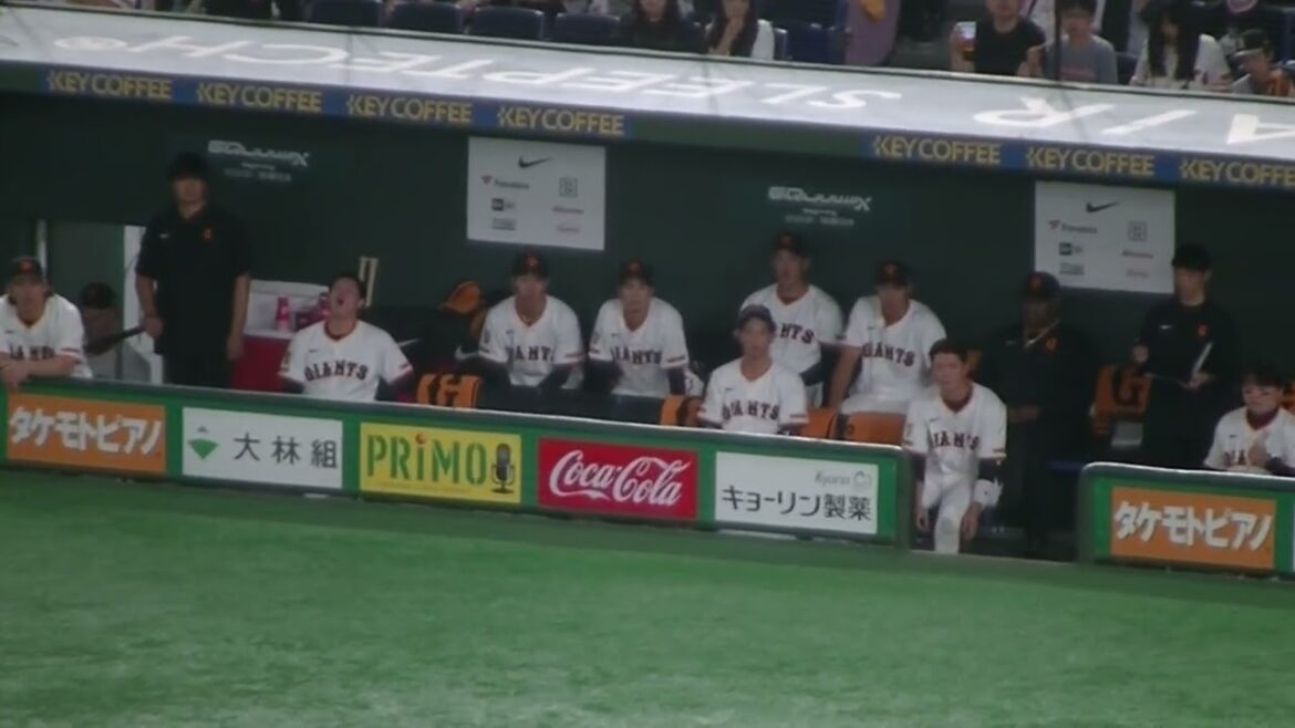 攻撃中 坂本勇人や吉川尚輝の様子（読売ジャイアンツ対 西武ライオンズ 2025年6月20日）